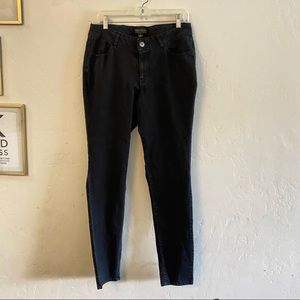 Forever 21 Black Skinny Jeans Size 12